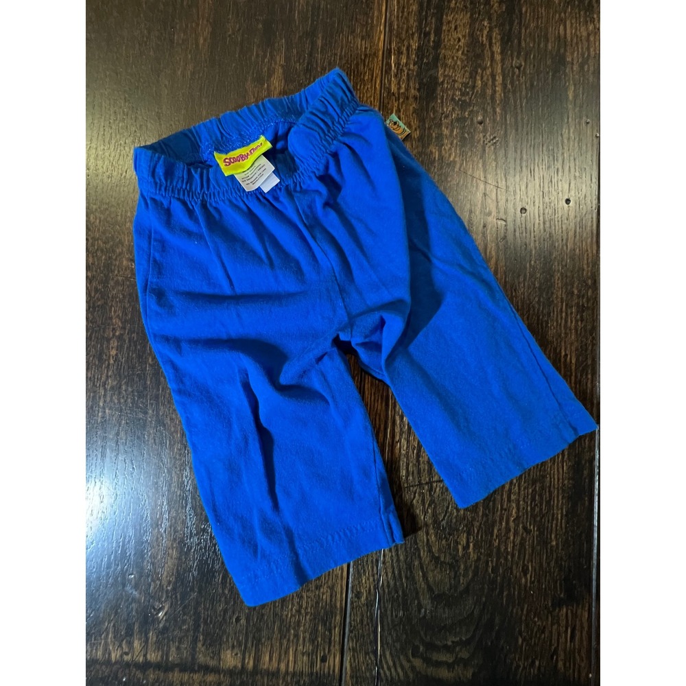 Baby Boys Girls Blue Scooby Doo Pants 3/6 Months Jogger Bottoms